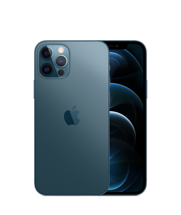 Zeer nette iPhone 12 Pro Max 256GB – 1 jaar Garantie – Oceaan Blauw
